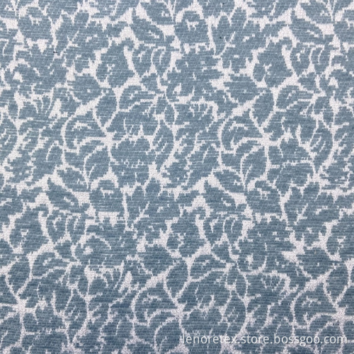Acrylic Polyester Knit Jacquard Fabric with Metallic Lurex